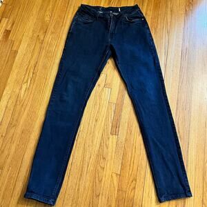 Barbell Jeans Mens 29 X32.5 Slim Skinny Lifting Stretch Blue Pants *